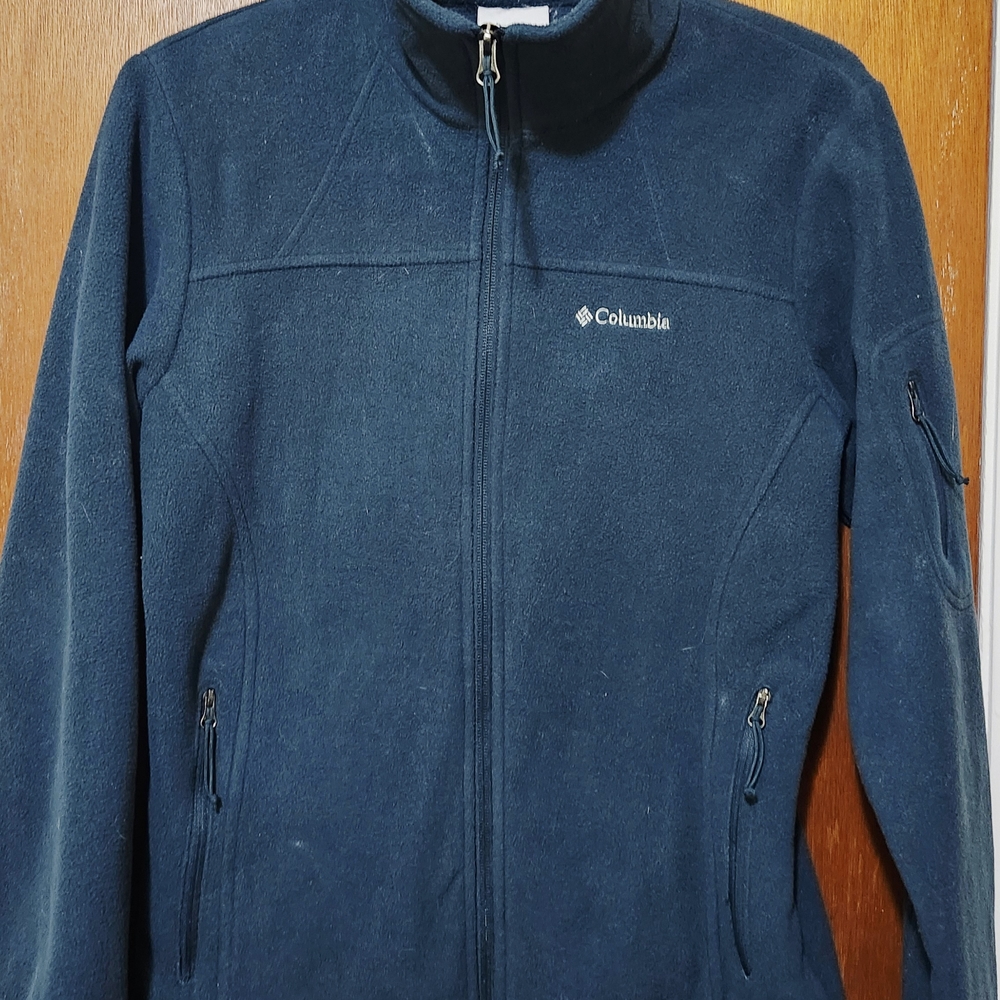 Columbia Navy Blue Fleece Jacket (Pre-worn)